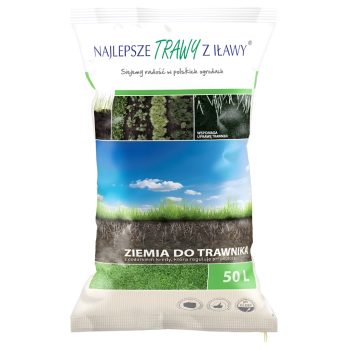   Növényi szubsztrátum a termékeny talajokhoz, gyep aljzat, 50 L