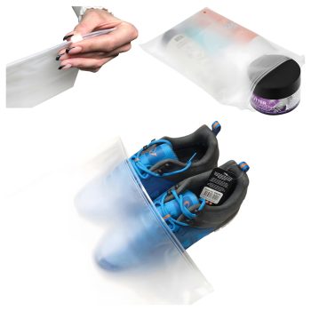 cipzáras táskák, matt szín, 350x450 50 db