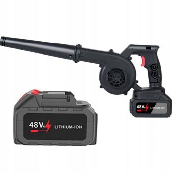   Akkumulátoros lombfúvó és lombszívó 2in1,  600 W teljesítmény - szemétgyűjtő zsákkal