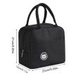 hőszigetelt uzsonnásdobozos termotáska 23 x 21 x 13 cm
