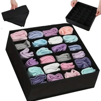   Alsónemű zoknirendező ruhásszekrény fiókbetéthez, 24 rekesszel