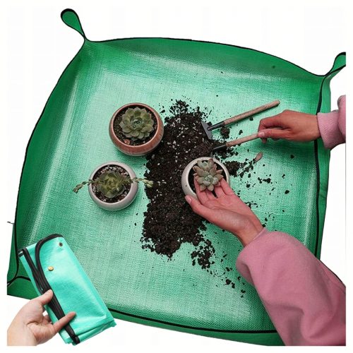 Kerti ültető szőnyeg virágok és növények átültetéséhez 68x68 cm