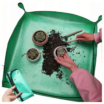   Kerti ültető szőnyeg virágok és növények átültetéséhez 100x100 cm