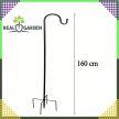 Akasztó növényeknek, virágoknak, etetőknek, kerti lámpásoknak, virágállványnak 160 cm