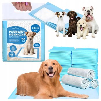 Higiénikus kutyapelenka XL, 40×60 cm, vastag, 50 db