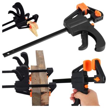 10 cm-es fogantyús szorító, egykezes, erős fogantyú