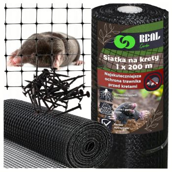   Vakondháló - 1x200m 30g/m2, UV védelem, 16x16mm, 100db leszúrótüskével