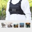 Lopásgátló taktikai sport mellkasi táska futáshoz