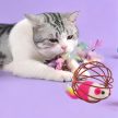 Játéklabda macskáknak Interaktív egértollak Csörgő drótlabda