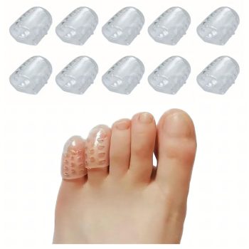 10 db szilikon védőelválasztó lábujjakra és kézre