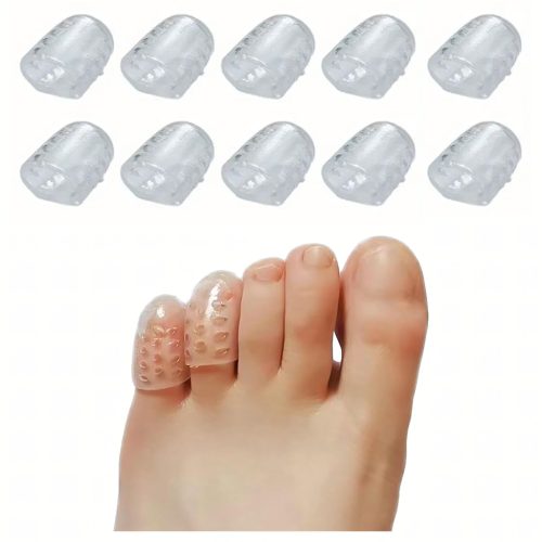 10 db szilikon védőelválasztó lábujjakra és kézre