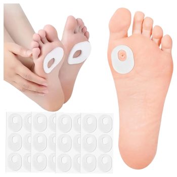   Tyúkszem- és hólyagvédő ragtapaszok (4 db 6-24 darabos lap) – puha, légáteresztő filcből