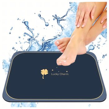   Csúszásgátló, gyorsan száradó fürdőszobaszőnyeg 80x50cm kádba