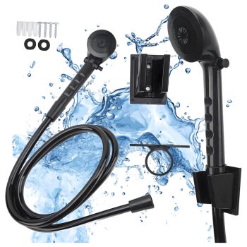   Hordozható zuhanyszett lakókocsikhoz, jachtokhoz 1,5 méteres tömlővel