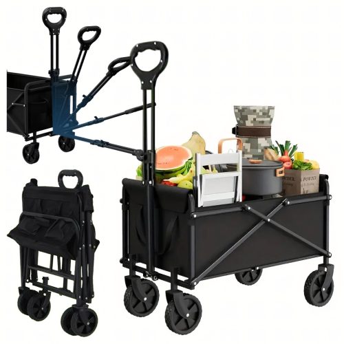 Összecsukható kert kocsi 60 kg teherbírással