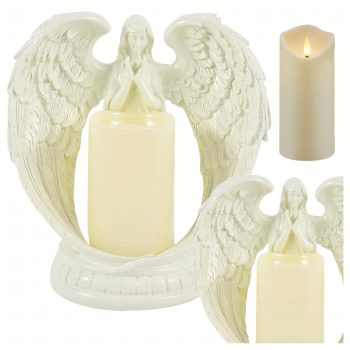 Dekoratív Gyertyatartó Angyal figura 