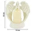 Dekoratív Gyertyatartó Angyal figura 