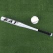 Baseballütő alumínium 25" 64 cm erős edző ezüst színű