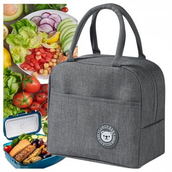 hőszigetelt uzsonnásdobozos termotáska 23 x 21 x 13 cm