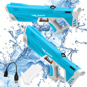 Vízipisztoly puska elektromos vízsugár gyerekeknek USB-s