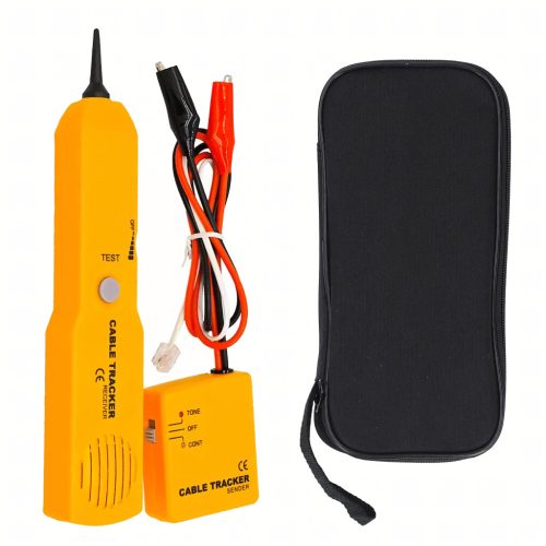 Kábelkereső detektor teszter szonda RJ11 vezetékek kereséséhez + tok