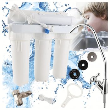   Modern 5 fokozatú vízszűrő rendszer, ionizátor, RO csaptelephez