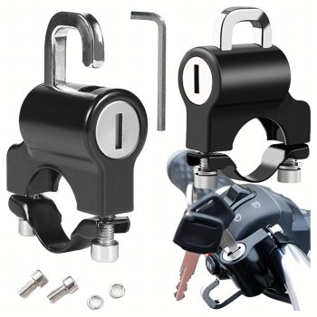   Lopásgátló motoros sisakzár 20-24 mm, könnyen felszerelhető, masszív, biztonságos