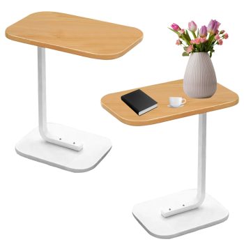 Modern C alakú dohányzóasztal 