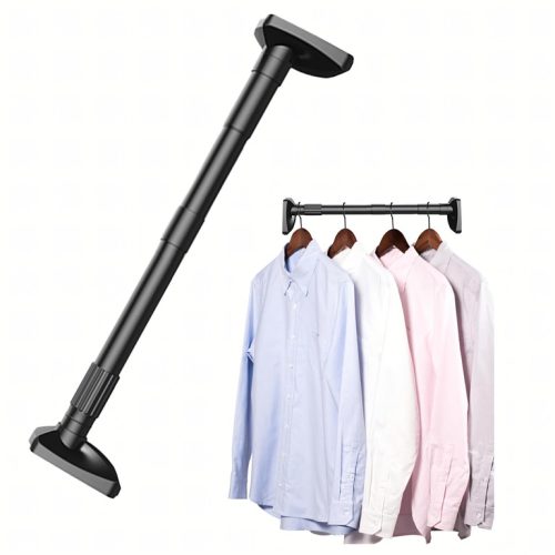Teleszkópos függönyrúd ruhaakasztó zuhanyrúd 115-255 cm
