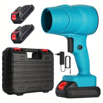   Akkus légfúvó levelekhez, porhoz, hóhoz 400W, 2 x 21V-os akkumulátorral