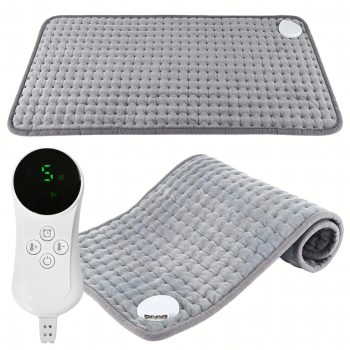 Elektromos fűtőpárna hátra, kényelmes, 60x30cm