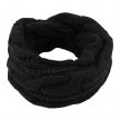 Női Sál, Fekete, Csőkendő, Meleg, Nagy Méretben, Kényelmes, Divatos 