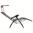 összecsukható kerti fotel napellenzővel