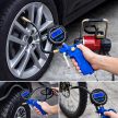 Digitális pisztoly nyomásmérővel, elektronikus gumiabroncsok és kerekek felfújásához, 14 bar nyomással