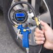 Digitális pisztoly nyomásmérővel, elektronikus gumiabroncsok és kerekek felfújásához, 14 bar nyomással