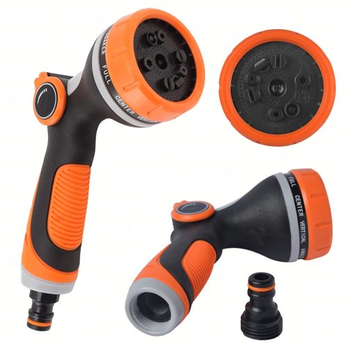 Állítható szórópisztoly kerti tömlős vízszóróhoz