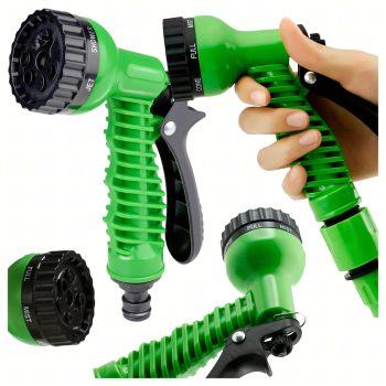 Állítható locsolópisztoly kerti tömlőhöz, 6 üzemmód