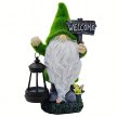 napelemes dekoratív Kerti törpe figura LED lámpa