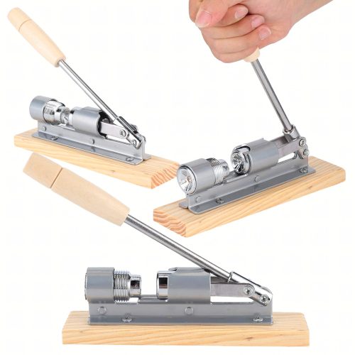 Acél Diótörő fa talpon