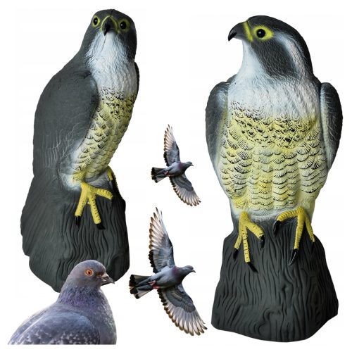 Nagy Sólyom Madárijesztő figura 17 × 17,5 × 41,5 cm