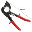 Racsnis ollós kábelvágó szigetelt vágó 240 mm2
