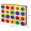 Habblokk betű készlet gyerekeknek tanuláshoz, 20 darabos, bőrönddel