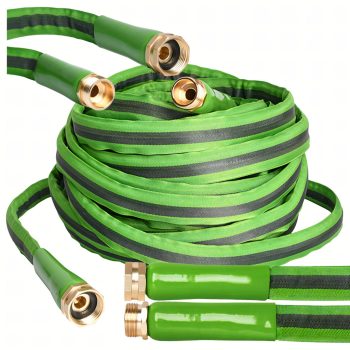   15 m-es kerti tömlő, nagynyomású, 1/2 hüvelykes, erős, tartós PVC