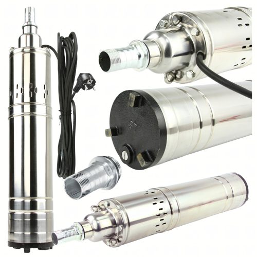 Merülőcsavaros vízszivattyú tóhoz, kútvízhez, 1500 W, 2 m³/h