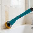 Elektromos forgó tisztítókefe padlóhoz, ablakokhoz, falakhoz újratölthető, 2 db 12v akkumulátorral, többfunkciós