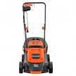Elektromos fűnyíró, könnyű és erőteljes, nagy fűnyíráshoz, nagy kosárral, 35 literes, 1000 W-os