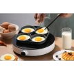 Tapadásmentes palacsinta és tojás sütő, 4db sütőlyuk , alkalmas gáz és indukciós felületre is