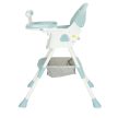 Gyermek etetőszék 3in1, állítható, 95x60x70 cm, kék színben