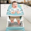 Gyermek etetőszék 3in1, állítható, 95x60x70 cm, kék színben