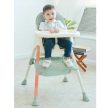 Gyermek etetőszék 3in1, állítható, 95x60x70 cm, kék színben
